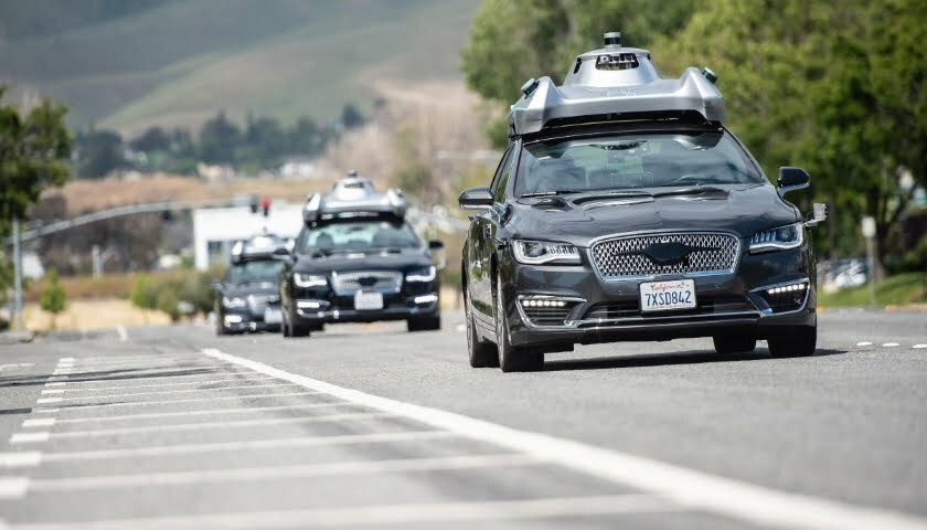 Pony.ai vehicles