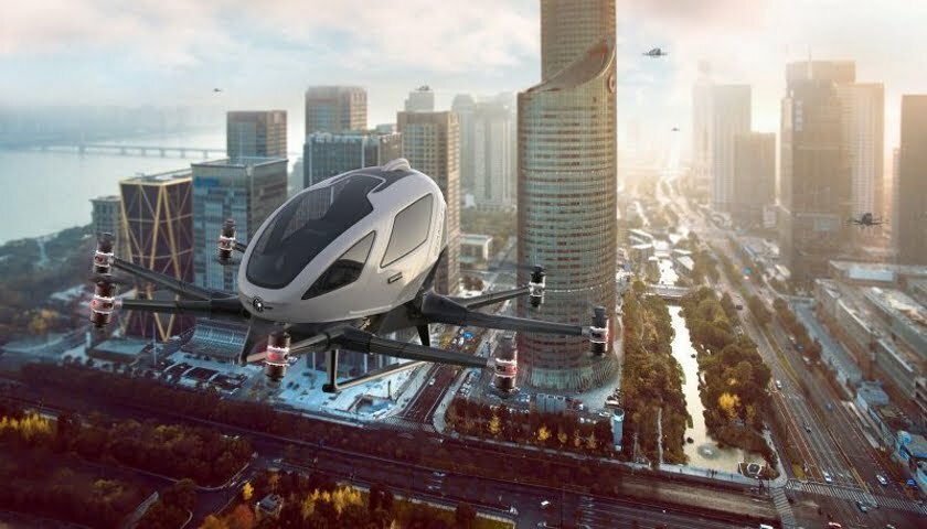 aerotaxi smart city