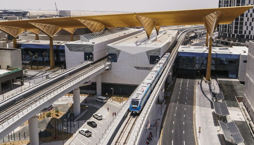 Dubai metro autonomous
