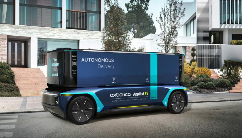 Oxbotica autonomous car