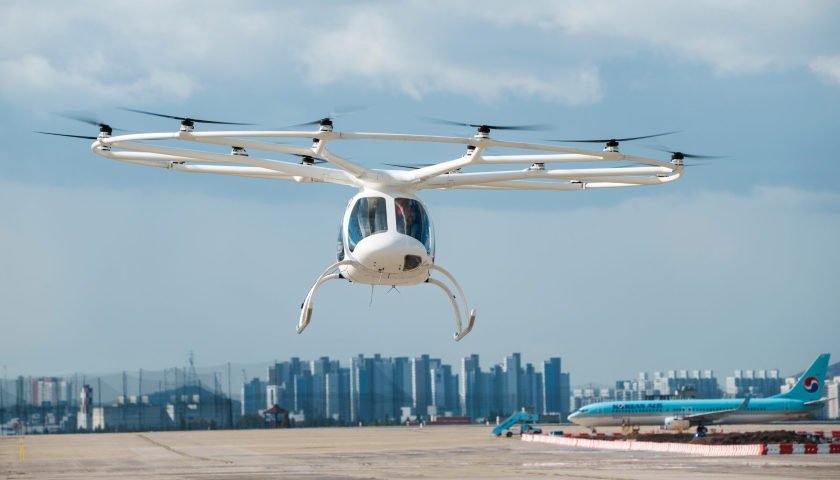 Volocopter Korea flight