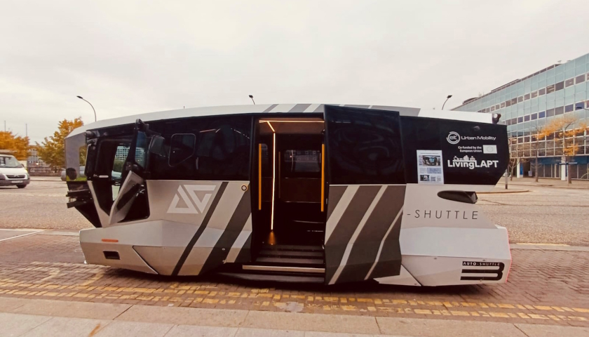 Aurrigo self-driving shuttle