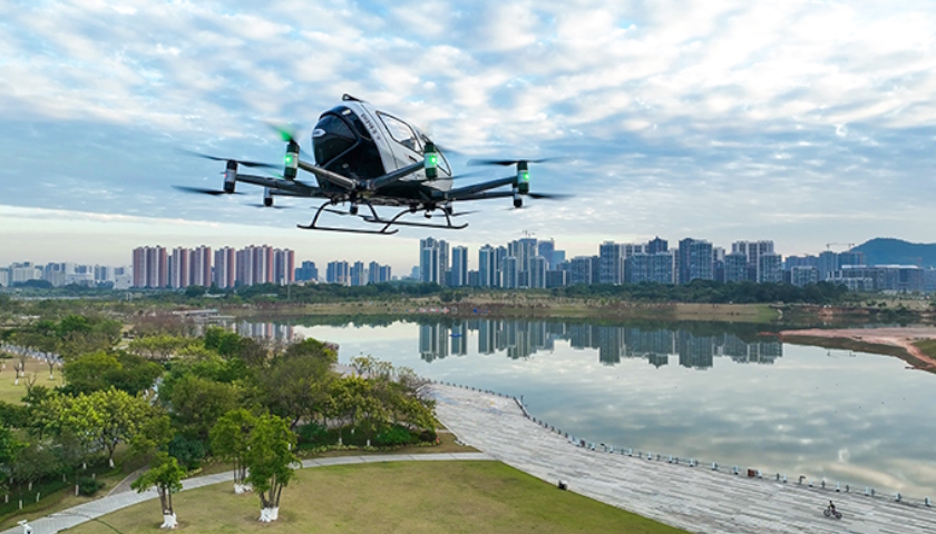 EHang Certified EH216-S Pilotless Passenger-Carrying Aerial Vehicle