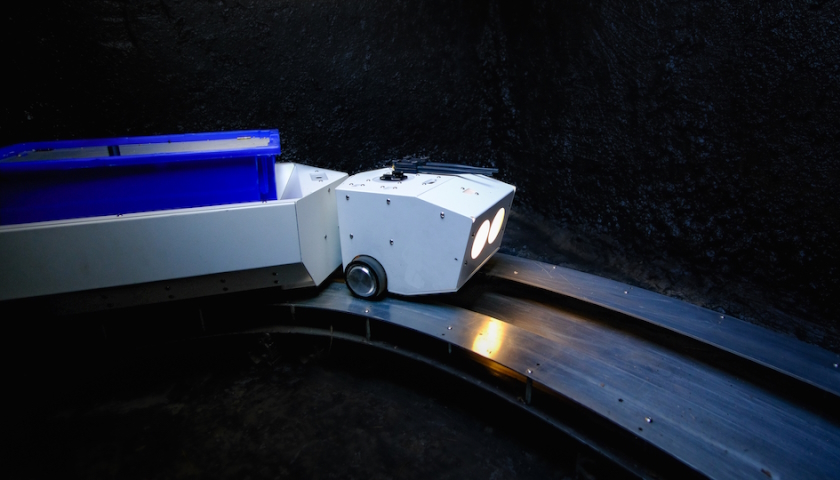 podzemní autonomní robotický doručovací systém Pipedream