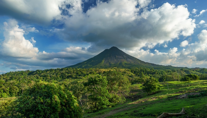 Costa Rica vulkán